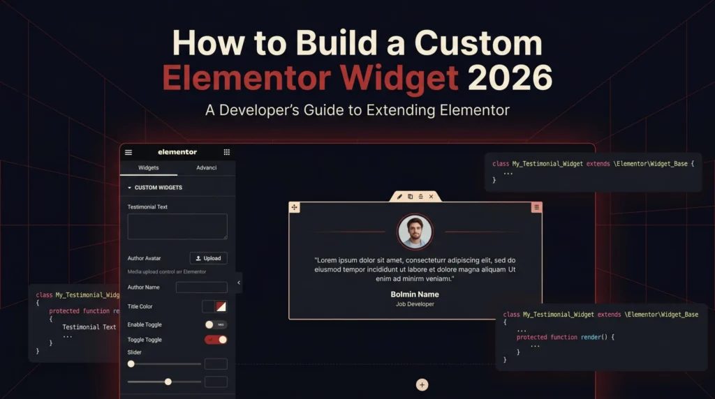 How to Build a Custom Elementor Widget in 2026