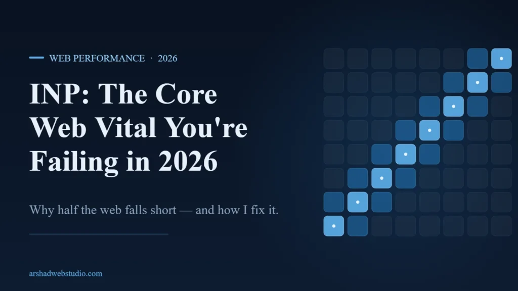 INP Is the Core Web Vital Most WordPress Sites Are Failing in 2026 (and How I Fix It)