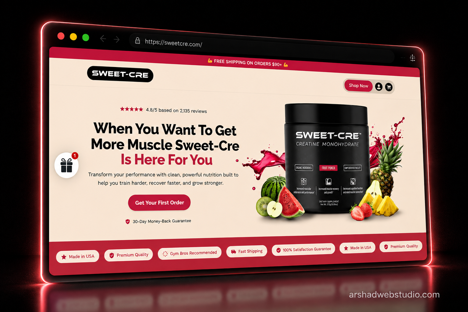 Sweet Cre — case study